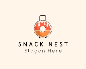 Donut Snack Bakery logo design