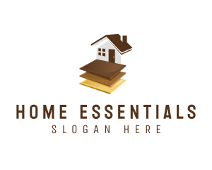 Home Flooring Tiles logo design