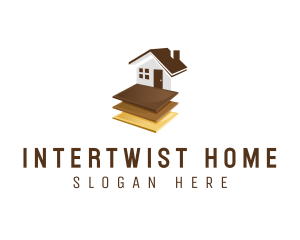 Home Flooring Tiles logo design