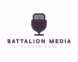 Pocket Media Broadcaster logo design