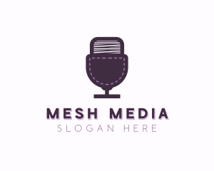 Pocket Media Broadcaster logo design