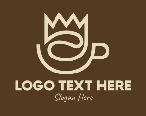 Brown Coffee Crown logo