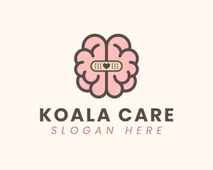 Brain Care Bandage logo design