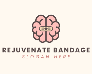 Brain Care Bandage logo design