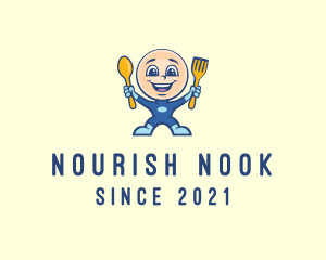 Food Meal Superhero  logo