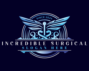 Circular Caduceus Therapy logo