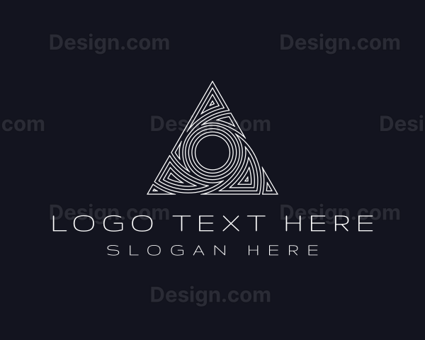Pyramid Triangle Brand Logo