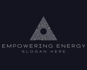 Pyramid Triangle Brand logo design