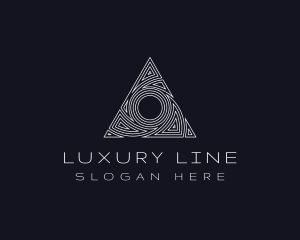 Pyramid Triangle Brand logo design