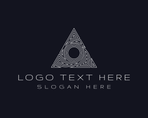 Project - Pyramid Triangle Brand logo design