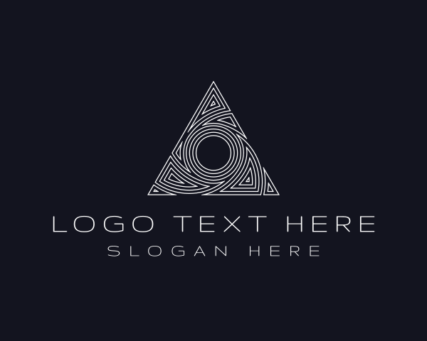 Triangle logo example 1