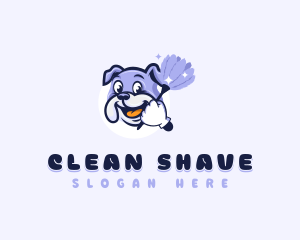 Dog Cleaning Janitorial logo design