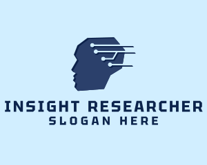 Head Research Data logo design