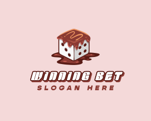 Chocolate Sweet Dice logo design