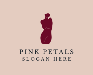 Woman Body Mannequin logo design