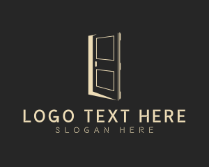 Elegant Construction Door logo