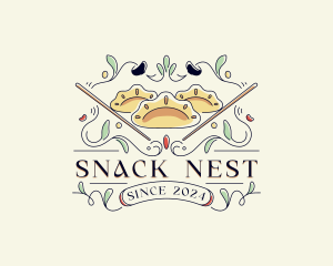 Dumpling Snack Dimsum logo design