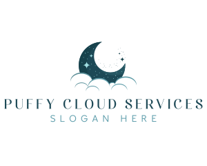 Crescent Cloud Moon logo