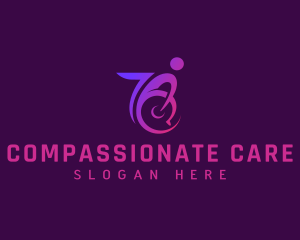 Wheelchair Community Disability logo design