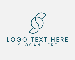 Professional Business Letter S logo