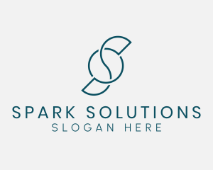 Professional Business Letter S logo design