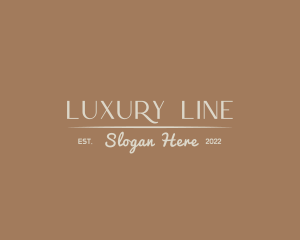 Luxury Fashion Hotel logo design