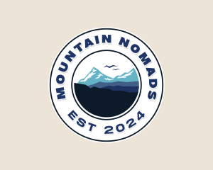 Mountaineer Hiker Summit logo design