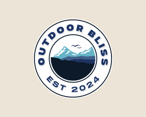 Mountaineer Hiker Summit logo design