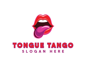 Lips Tongue Seduce logo