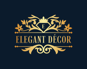 Elegant Floral Boutique logo design