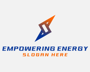 Electric Lightning Bolt logo design