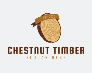 Lumberjack Wood Chop logo design