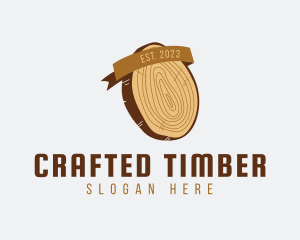 Lumberjack Wood Chop logo design