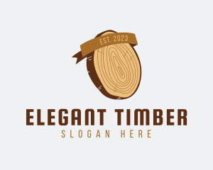 Lumberjack Wood Chop logo