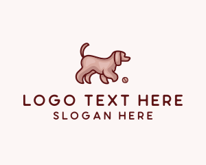 Fluffy Pet Dog Ball logo