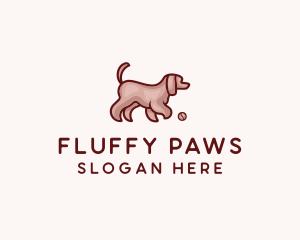 Fluffy Pet Dog Ball logo
