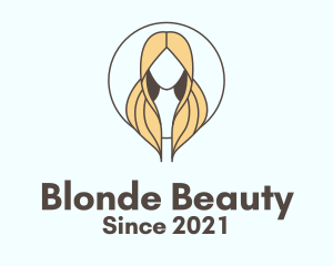 Blonde Hair Woman logo