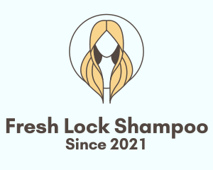 Blonde Hair Woman logo