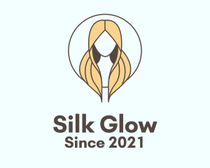 Blonde Hair Woman logo