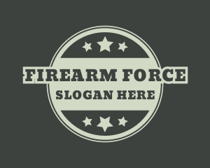 Military Armed Forces logo design