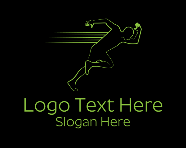 Athlete logo example 4