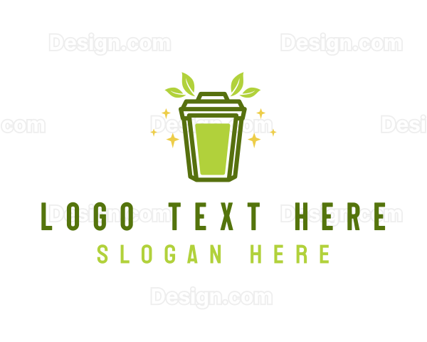 Housekeeping Trash Bin Logo