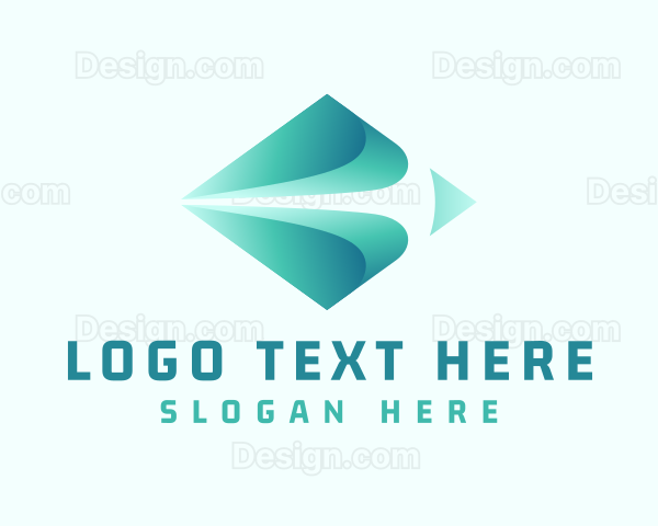 Gradient Logistics Courier Logo