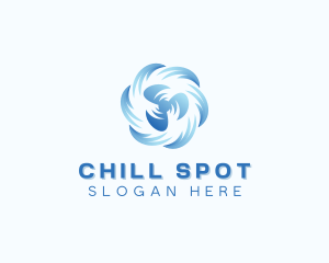 Cooling Ventilation Fan logo design