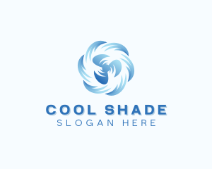 Cooling Ventilation Fan logo design