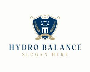 Law Firm Graduate School logo design