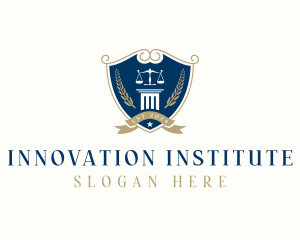 Law Firm Graduate School logo design