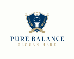 Law Firm Graduate School logo design