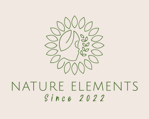 Mother Nature Face logo design