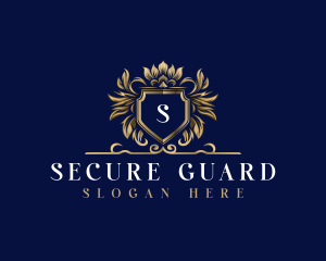 Luxury Crown Shield logo